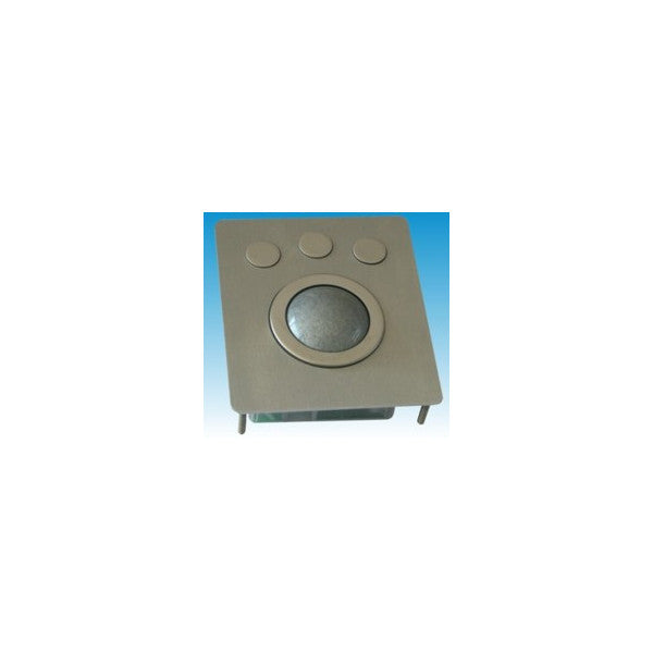 NSI PS2 | USB 50mm panel mount IP68 vandal proof trackball - TSA50F8-FRB