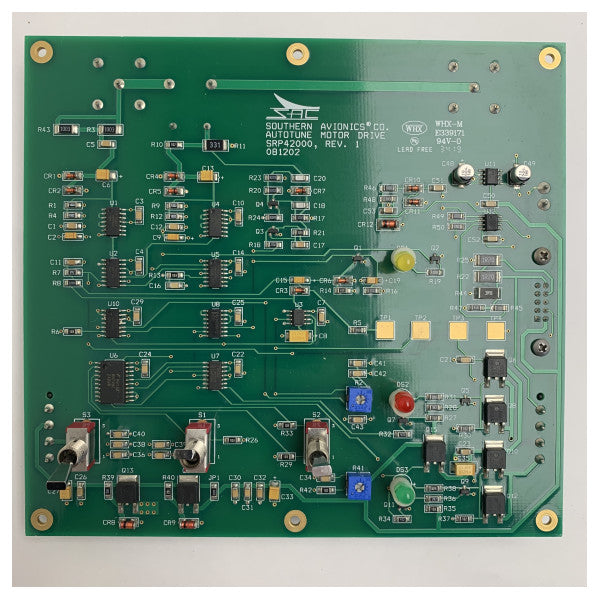 Sterownik automatycznego dostrajania silnika Southern Avionics SAC SLP42000 PCB