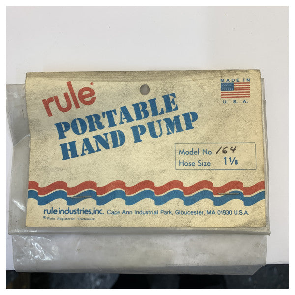 Regel ABS Handbuch Tragbare Wasserpumpe Typ - 164 