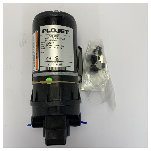 Flojet D3145H5011AR Duplex II Diaphragm Pump 12V 7.6L/min 60 PSI