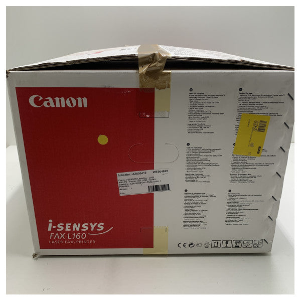 فاكس الليزر i-SENSYS من Canon - FAX-L160