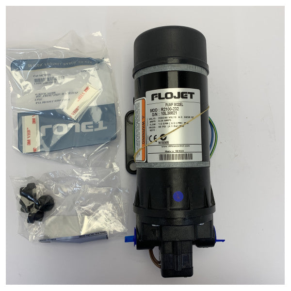 Flojet Diaphragm Liquid pump 230V 6L/min 60 PSI - R2100232A