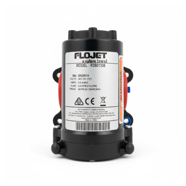Flojet R3501336A Self-Priming Fresh Water Pump 24V - 7.6L/m - 60 psi