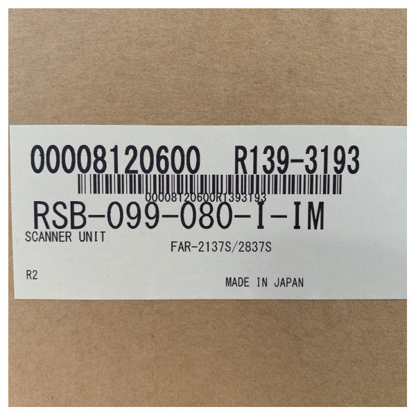 DEICERのフルノFAR-2137S/2837Sの海洋のレーダーの単位- FAR-2137S