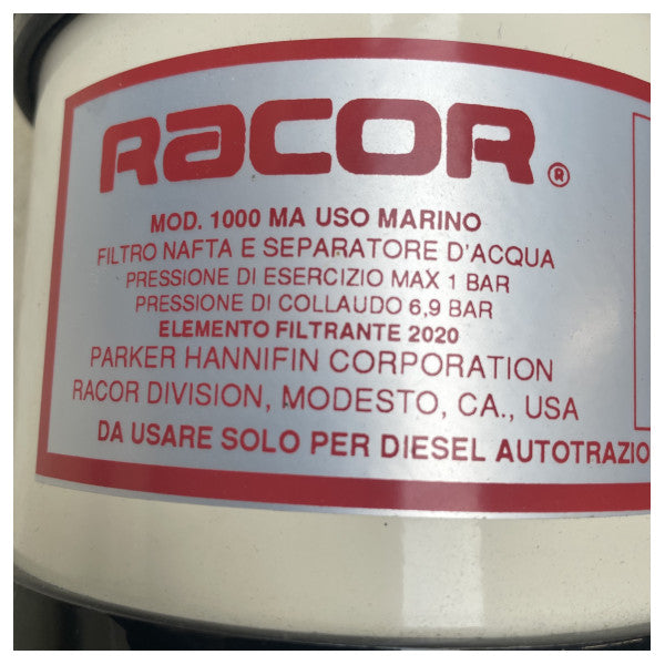 Parker Racor 1000MA yakıt filtresi - su ayırıcı 1002FH