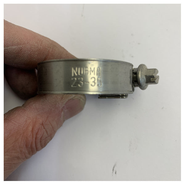 Opaska zaciskowa Norma TORRO W4 ze stali nierdzewnej 23-35 mm 13 mm 