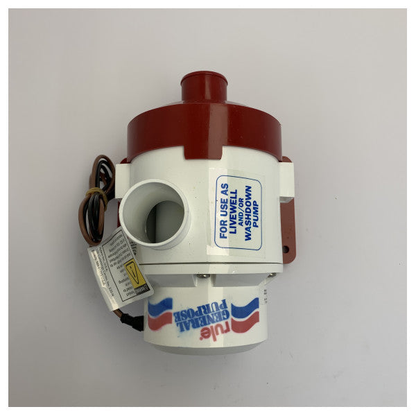 Rule 17AM Pompe submersible 3800 GPH 12V - puissante pompe de cale marine 