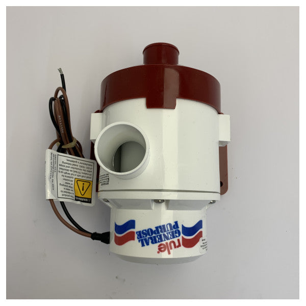 Pompe submersible Rule 3700 GPH 24V - Pompe de cale 14010 L/h - 18AM 