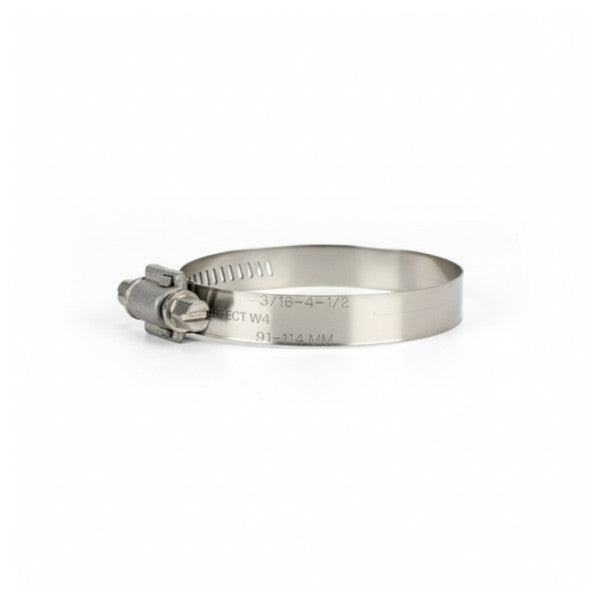 Norma W4 Collier de serrage en acier inoxydable 91-114 mm - Fascetta marine de haute qualité - acier inoxydable 316 
