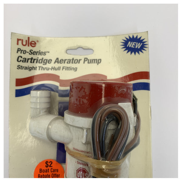 Rule 360 ??GPH Submersible Pump 12V - 90 Degree Outlet - Marine Bilge Pump