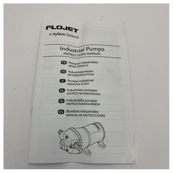 Flojet R4305505J drikkevandspumpe - 12V marint vandpumpe til båd og yacht 