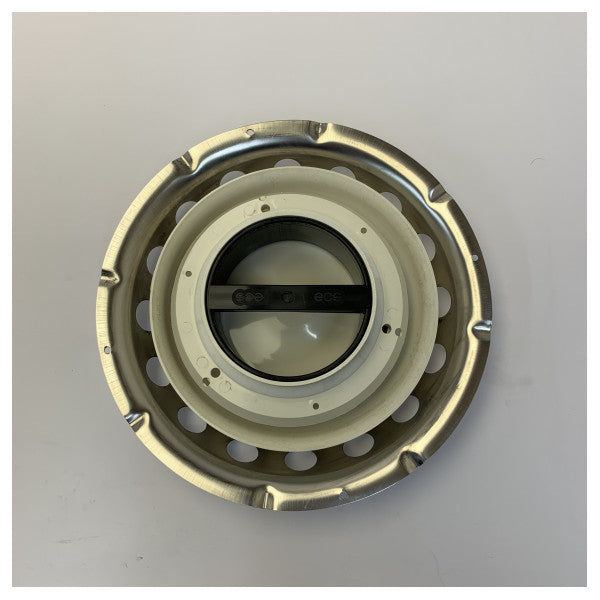 Grelha de ventilação de fecho ECS Ventair 4481 - Capota de ventilação para uso marítimo e RV 