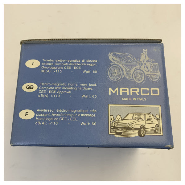 Marco Elektryczny Róg Statku - 12V Pojedynczy Róg - 01002H 