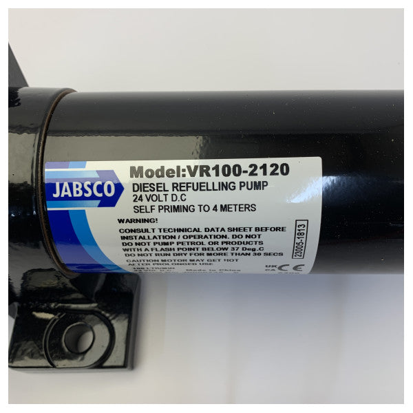 Jabsco VR100-2120 Dizel Transfer Pompası 100L/dak 24V Deniz Yakıt Pompası 