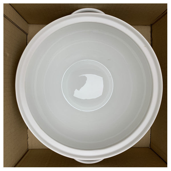 Riva Sopera de Porcelana Marina de Alta Calidad con Tapa - Plato de Servir Náutico Duradero para Barcos y Embarcaciones