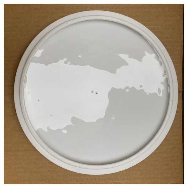 Riva Sopera de Porcelana Marina de Alta Calidad con Tapa - Plato de Servir Náutico Duradero para Barcos y Embarcaciones