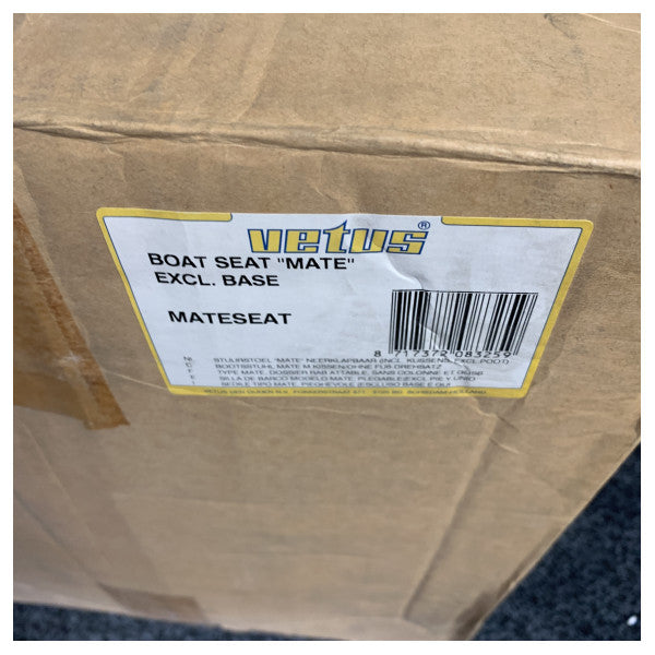 Vetus MATESEAT MATE sjedalo za čamce bijelo bez osnove 