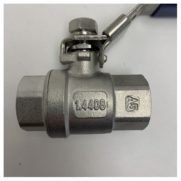 Vanne à bille en acier inoxydable DN15 PN63 