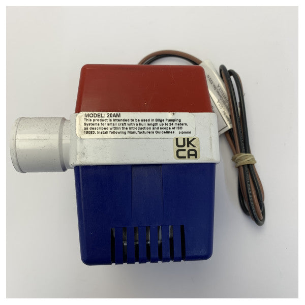 Regel 1000 GPH Bilgepumpe 12V - 20AM 