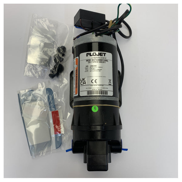Flojet MPU 230V E/S 2C SW60 Αντλία Φρέσκου Νερού 6.1L/m 60 Psi - D3732H5011ARL 