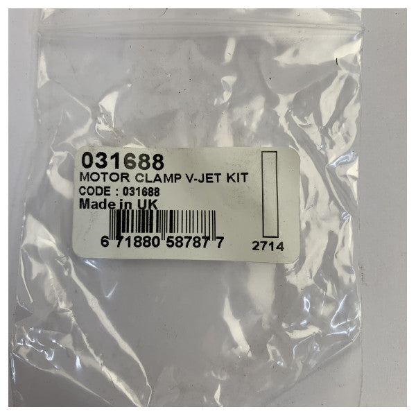 V-JET Pump Kit de colliers - Colliers de serrage en acier inoxydable pour yacht et usage marin 
