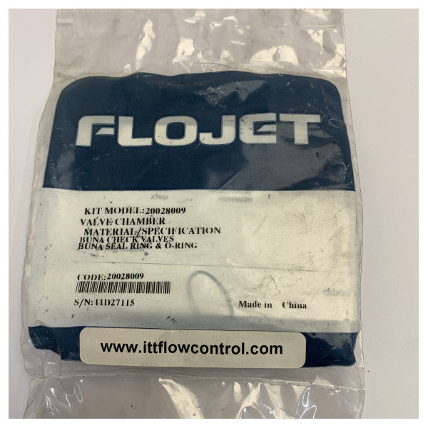 Flojet ventilkammarsats Buna (V/CHMBR) - marin reservdel - 20028009 