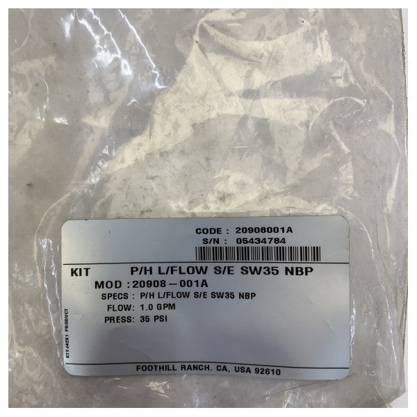 Flojet RLF Series Repair Kit - Marine Pump Maintenance Set - 20908001A 