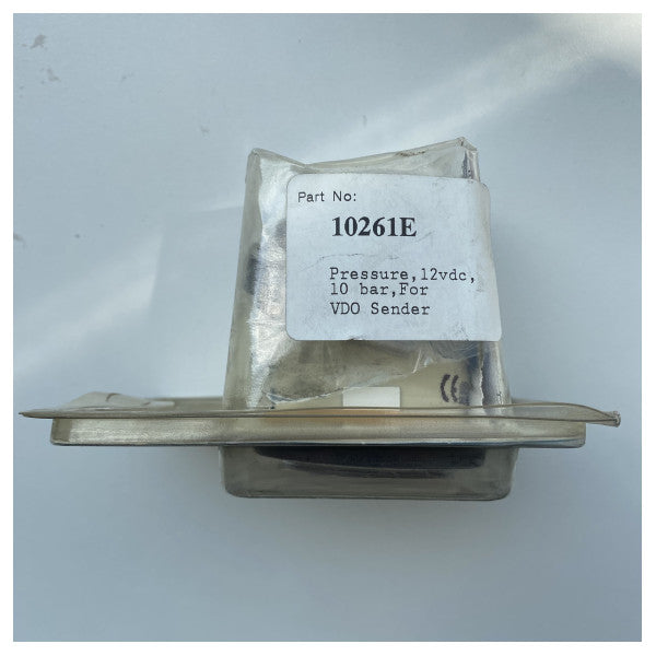Seastar Teleflex Marine 10261E 12V 10 Bar Sensor de Presión Compatible con Manómetro VDO para Aplicaciones Marinas
