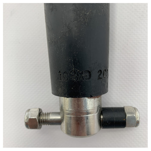 Lenco 102XD aşırı hizmet tipi trim sekmesi aktüatörü siyah 12V