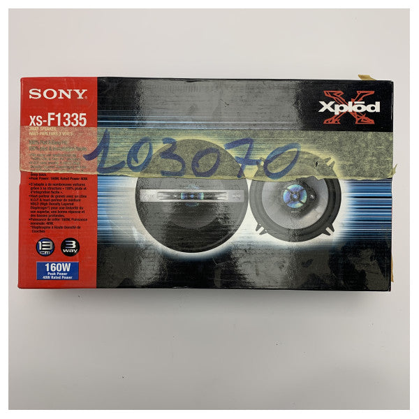 Sony  XS-F1335 160W waterproof marine 3-way speaker