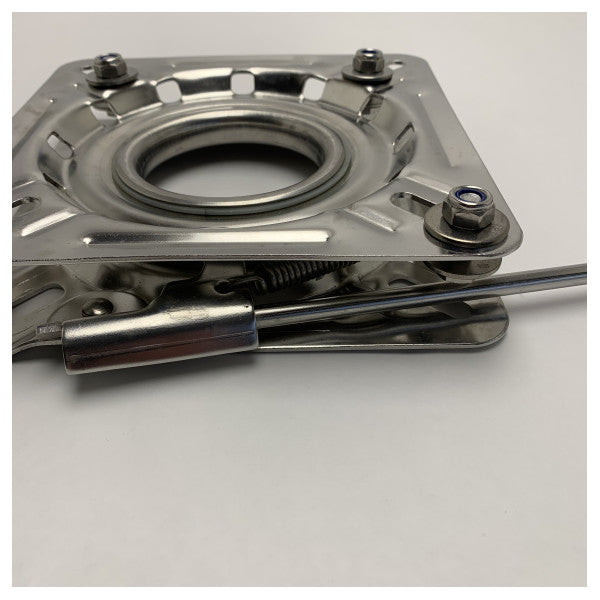 Marine Grade Stainless Steel Swivel Seat Base with Lock