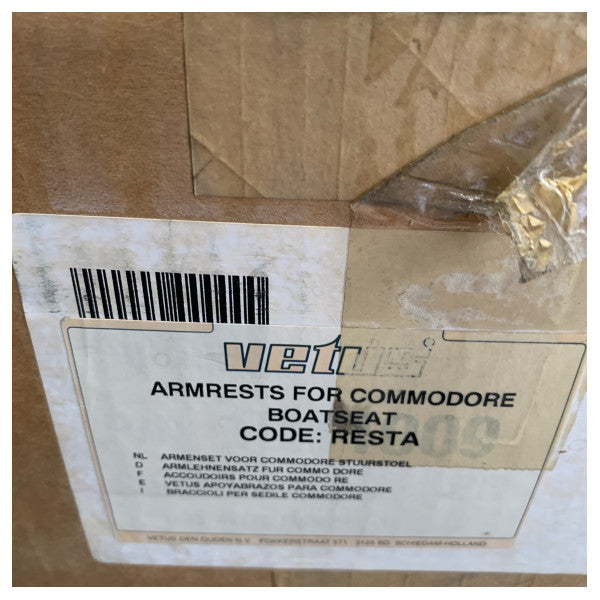 Vetus Commodore Boatseat armrest - RESTA 