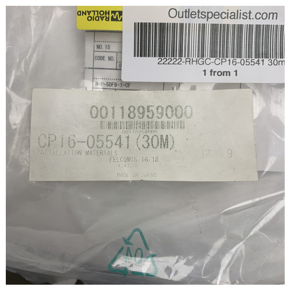 Furuno Felcom 15/18 Cable Installation Kit 30M - CP16-05541 - 0118959000