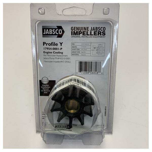 Jabsco 17954-0001-P Impeller - Swivel for Marine Engines - Neoprene