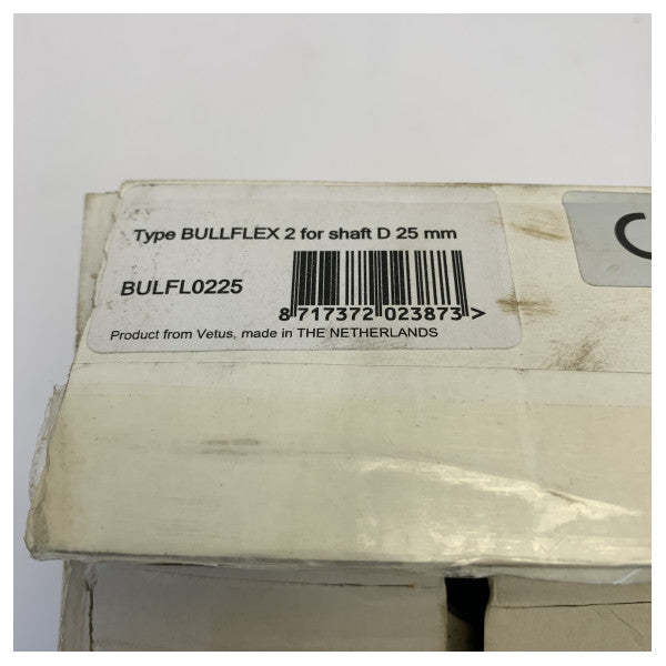 Vetus Bullflex Type 02 Flexible Shaft Link for  25mm Shafts - BULFL0225