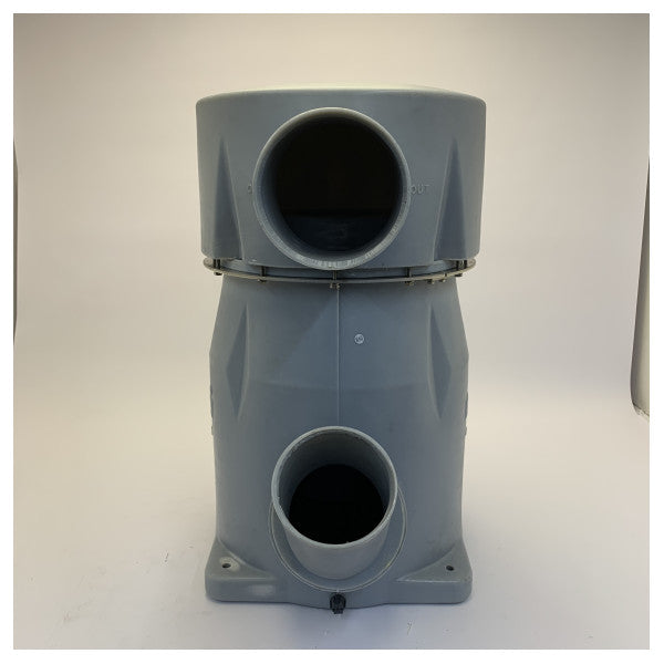 Vetus MGS Waterlock Plastic - MGS5456A - Inlet 127mm - 45 Degree Outlet 