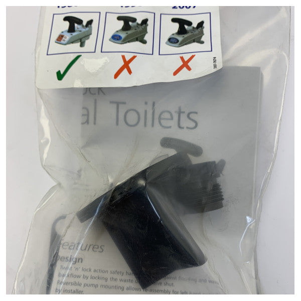 Kit di manutenzione Jabsco 29045-0000 per WC manuale - con collettore nero 
