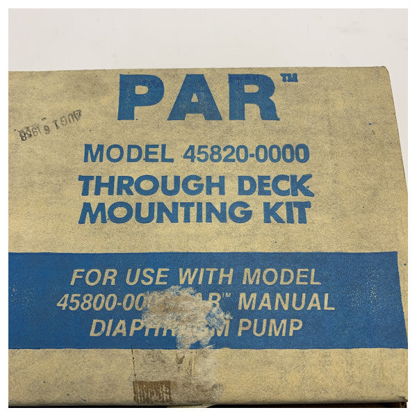 Jabsco 45820-0000 Marinepumpe installationssæt - PAR servicesæt 