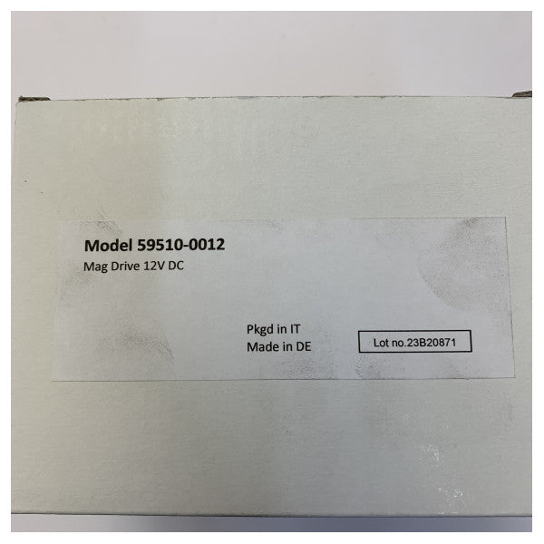 Jabsco 59510-0012 Magnetic Drive Circulation Pump 12V - 12,5 LPM - 3/4 Inch