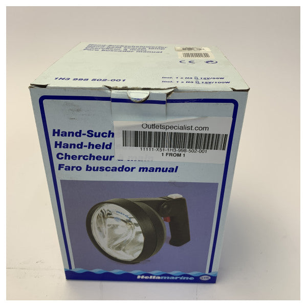 Hella 8502 Foco de búsqueda portátil halógeno - 12 V - 55 y 100 W 