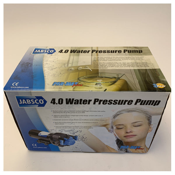 Pompe à eau douce Jabsco Par-Max 4.0 PLUS 24V - 40 PSI - 15.1L/m 