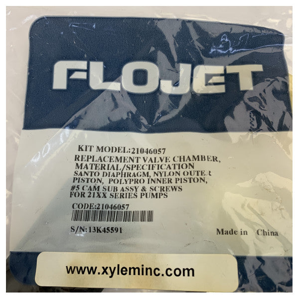Kit de Reparação Flojet 2100 Series - 21046057 - Conjunto de Manutenção da Bomba 