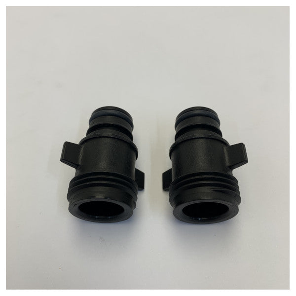 Flojet 20381-007 Connection Set Port Kit - Push-in and Garden Hose Connection - EPDM (2 pieces) 