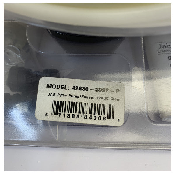 Flojet PAR-Max 1 Plus - 42630-3992 - Kit pompa acqua a pressione marina 12V con rubinetto 