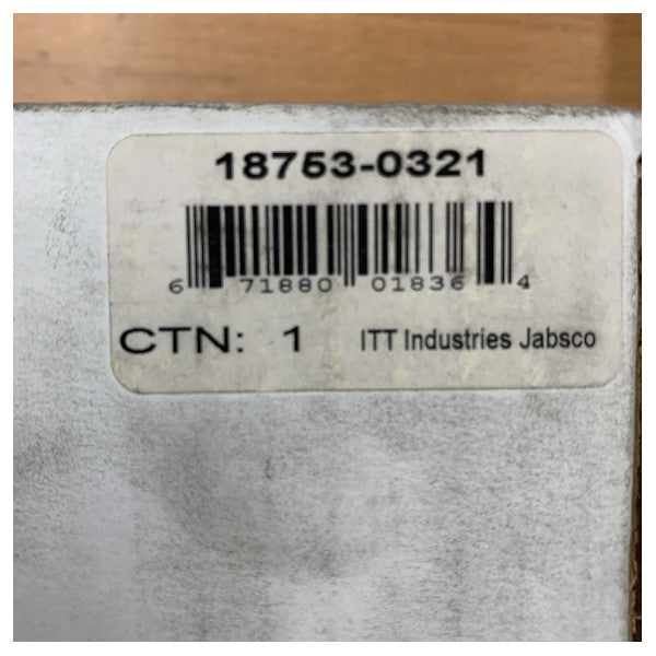 Mutur tal-Blower Marittimu Jabsco 24V 18753-0321 