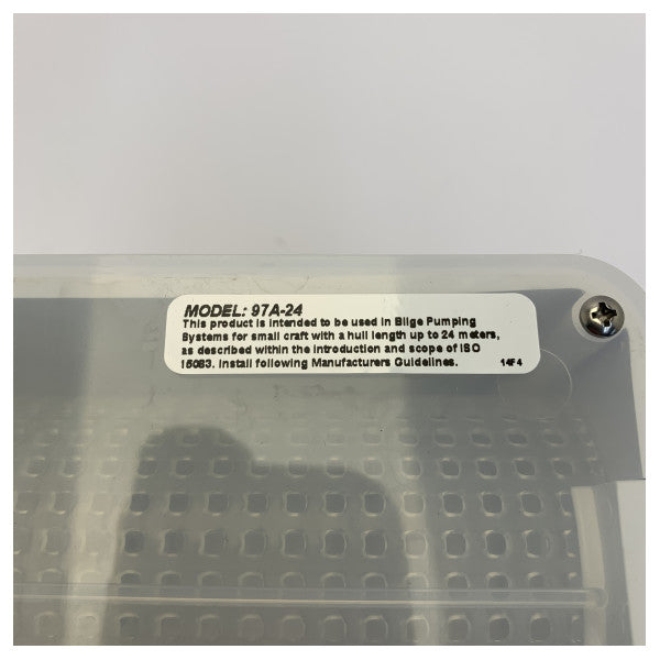 Rule 97A-24M bruser-bundvandspumpesystem 500 GPH 24V 