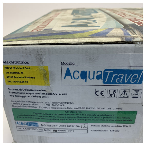 AcquaTravel ACTR 2009100-56 UV-vandrensningssystem til yacht og marine 