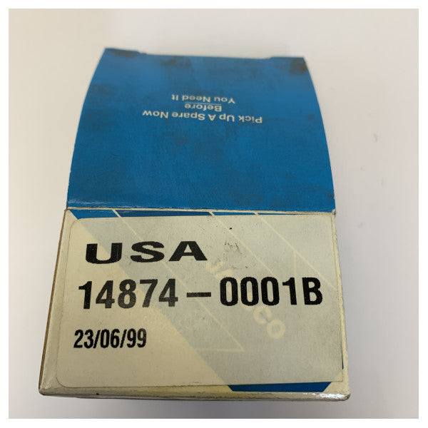 Turbine de pompe à eau pour moteur marin Jabsco 14874-0001 