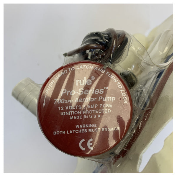 Rule 700 GPH 12V Marinluftarpump - Dränkbar länspump 203C 