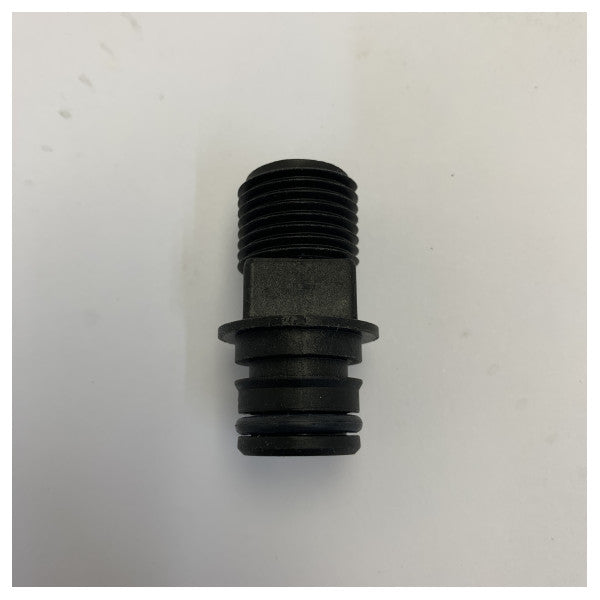 Flojet 20436001 Gerader Schlauchstutzen 1/2 Zoll Gewindemännlicher Anschluss 